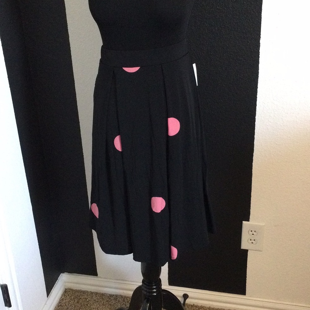 Beautiful lularoe 1.0 Black & Pink Madison Skirt